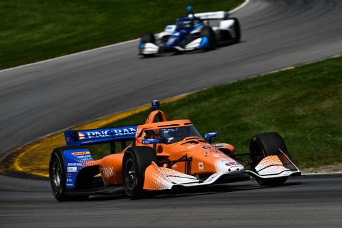 Scott Dixon op Mid-Ohio